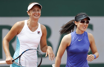 Highlights of women's doubles at French Open Tennis Tournament 2017
