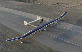 China successfully tests near-space flight of largest solar drone
