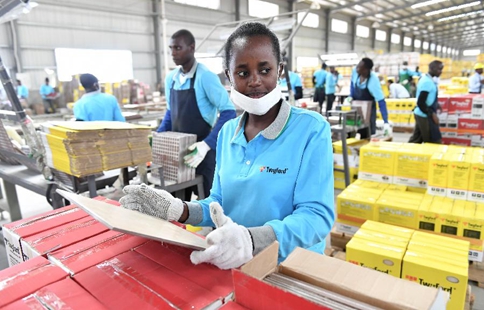 Chinese firm offer new lease of life to Kenyan youth