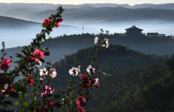 In pics: cloud and mist scenery in NW China