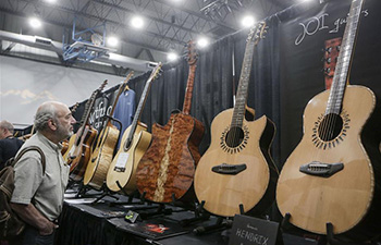 Exhibitors showcase handcrafted guitars at Vancouver Int'l Guitar Festival