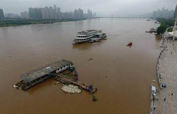 Torrential rain hits C China's Hunan
