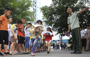 In pics: safety education for children before summer vacation