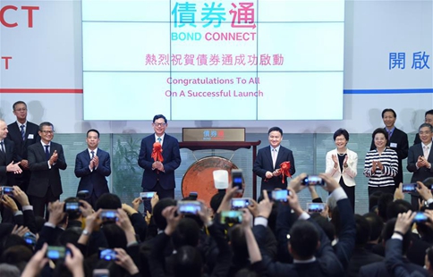Mainland-Hong Kong bond connect launched