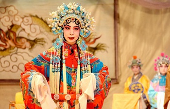 Peking Opera performed by amateur troupe in China's Hebei