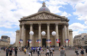 Cultural, civic events held at Pantheon in Paris on French National Day