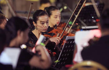 Musicians perform during opening of Amman Opera Festival