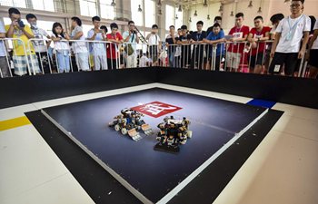 3,450 contestants participate in China robot competition