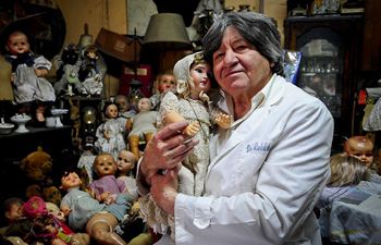 "Doll doctor" gives broken toys second chance of life