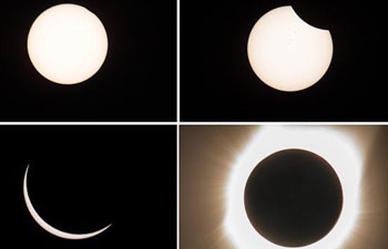 Once-in-a-century total solar eclipse sweeps across U.S.