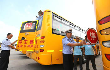 School buses safety checked in E China's Shandong