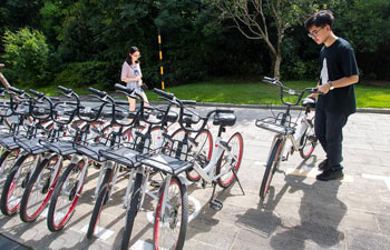 More parking spaces for sharing-bike to be built in China's Wuhan