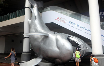 On Sharks and Humanity contemporary art exhibition opens in HK