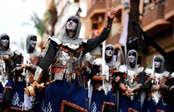 Moors and Christians Festival marked in Ontinyent, Spain