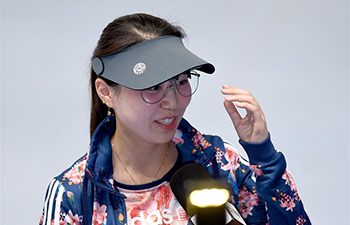 Che wins women's 10m pistol shooting at Chinese National Games