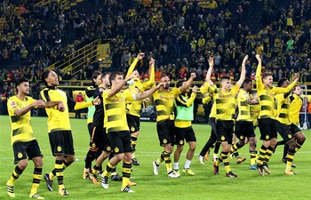 Borussia Dortmund sweeps 1.FC Cologne 5-0 in German Bundesliga
