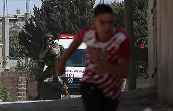 Clashes erupt between Israeli soldiers, Palestinian protesters in Nablus