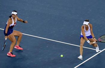 In pics: doubles semifinal at Wuhan Open