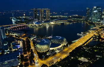 Light show to be held in Singapore's Esplanade to celebrate 15th anniv.