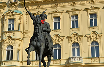 Cravat Day marked in Zagreb, Croatia