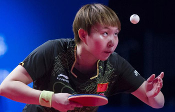 Zhu Yuling wins women's table tennis World Cup