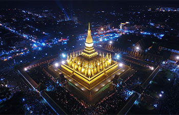 That Luang Festival marked in Vientiane, Laos