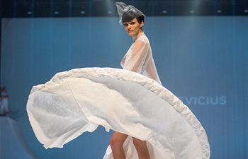 Creations of Juozas Statkevicius presented at Lithuanian fashion show