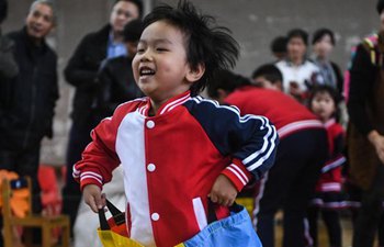 Sports meeting held in E China to improve children's physical strength