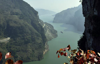 Scenery of Three Gorges in central China