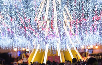 Macao decorated with lights to greet upcoming Christmas