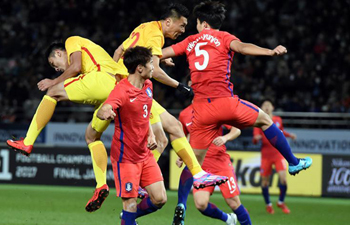 China ties South Korea 2-2 in EAFF E-1 Football Championship