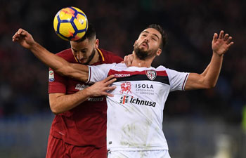 Roma defeats Cagliari 1-0 in Serie A match