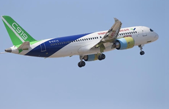 Second plane of C919 makes first test flight in Shanghai