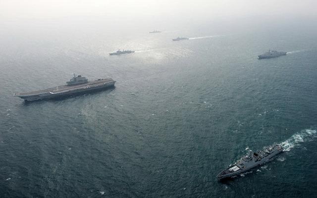 印媒：中国欲打造多支航母战斗群部署南海东海