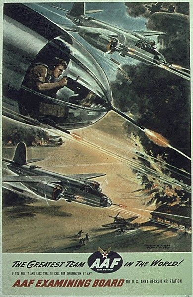 二战征兵海报