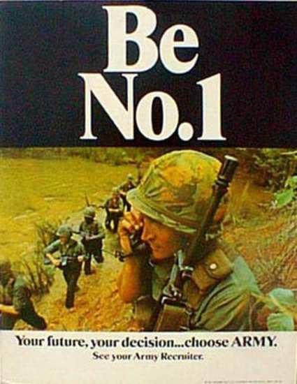 越战征兵海报