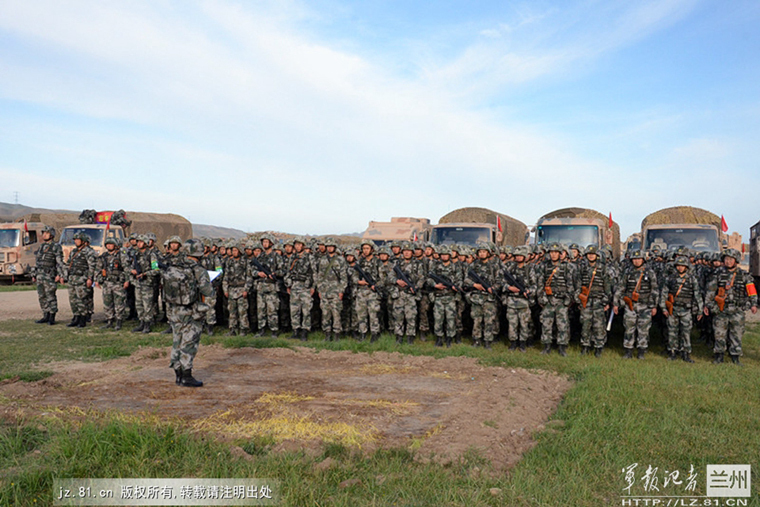 火力-2015·青铜峡C演习红方部队转入一级战备