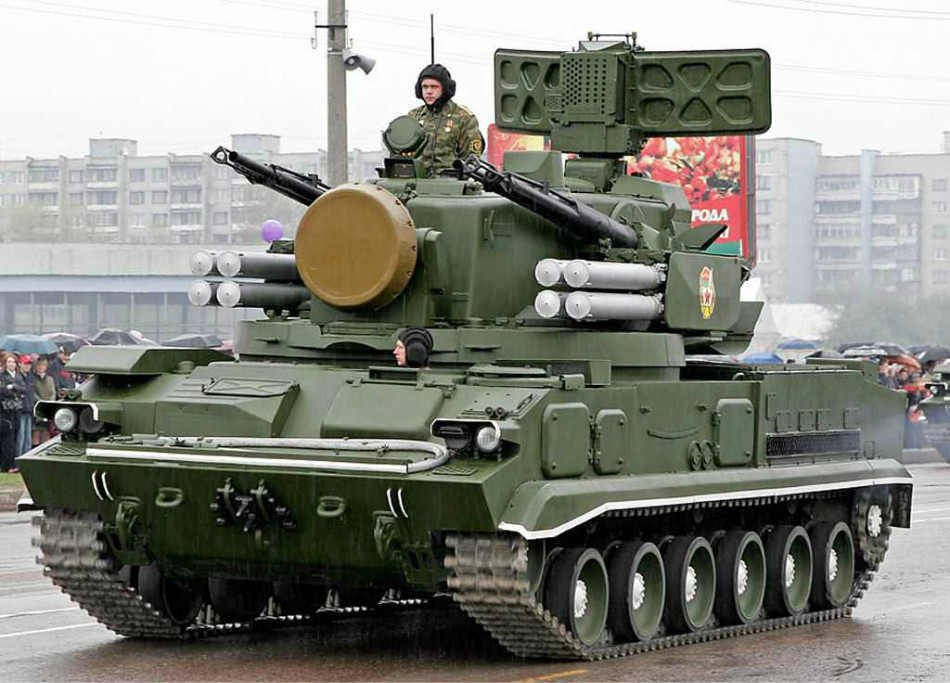 俄罗斯“通古斯卡”弹炮合一防空系统