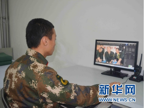 武警内蒙古森林总队新兵团制作微电影记录新兵