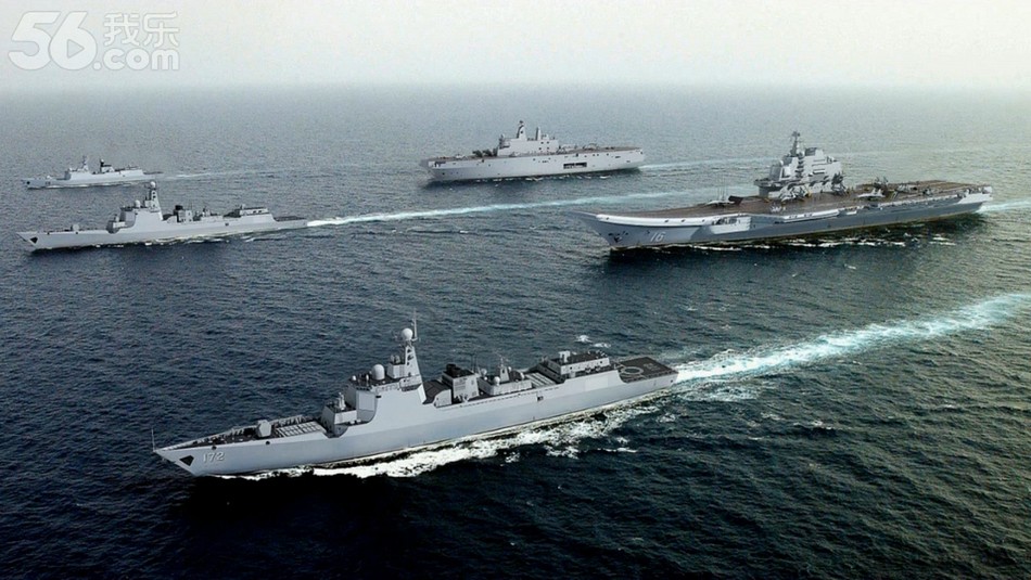 少将:中国两栖舰吨位超 出云 能携手航母作战