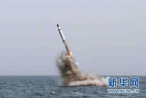 朝鲜记实片播放潜射导弹发射画面  未提及发射光阴