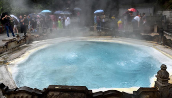 Rehai hot springs in China's Yunnan attracts millions of tourists
