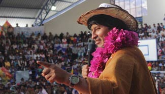 Bolivian President attends delivery ceremony of coliseum