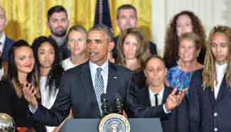 Obama honors WNBA Champion Phoenix Mercury at White House