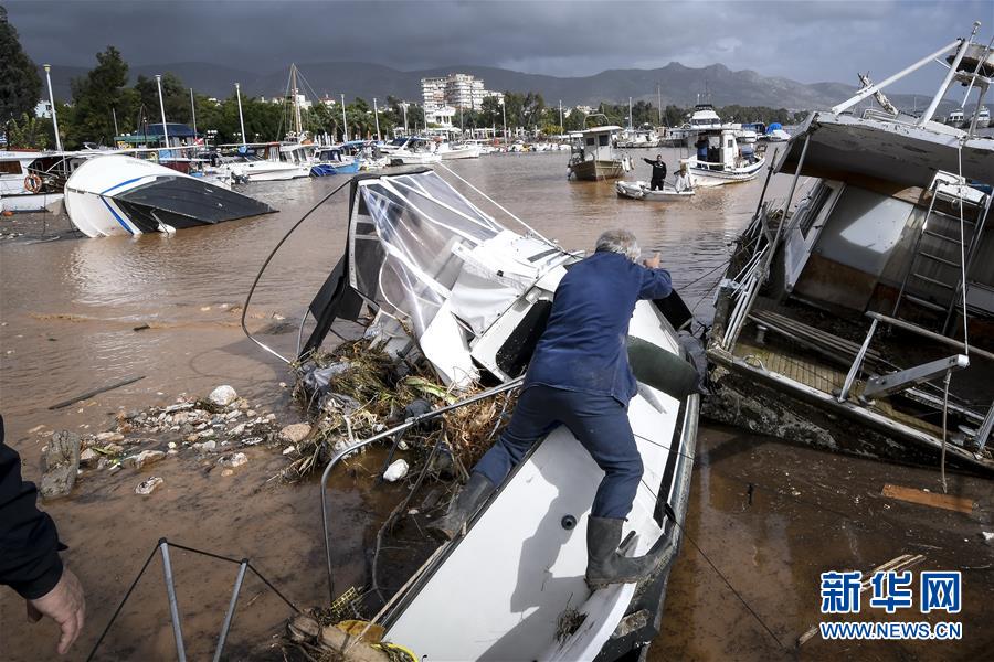 （国际）（4）希腊：暴雨致5人死亡