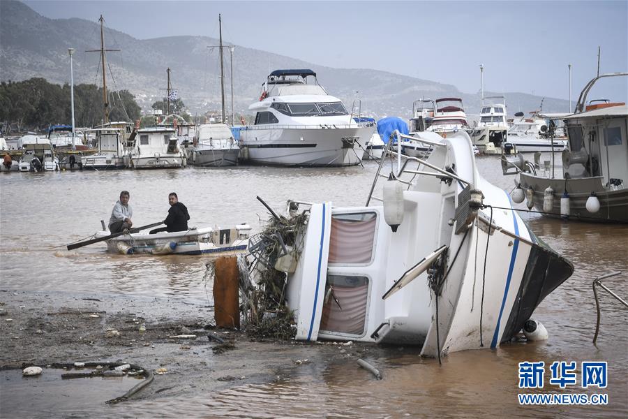 （国际）（7）希腊：暴雨致5人死亡