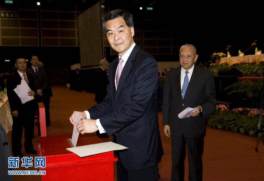 （XHDW）（3）香港特别行政区选举产生36名第十二届全国人大代表