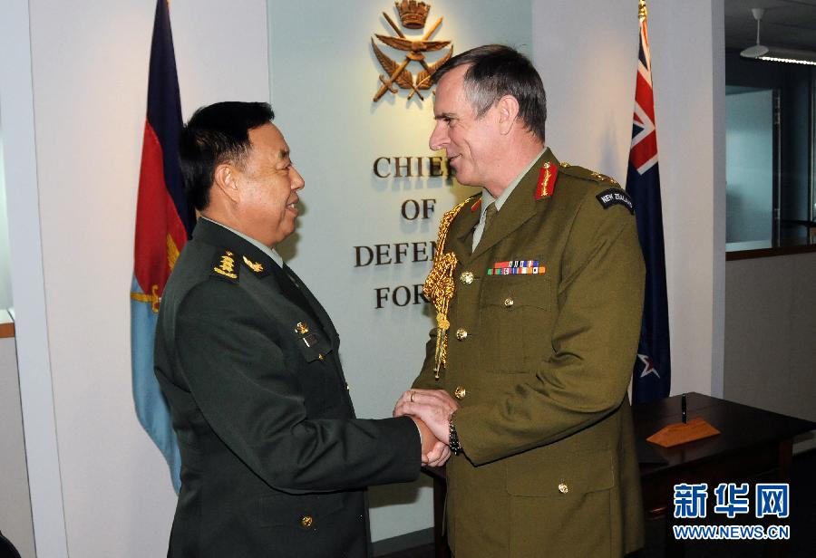 （XHDW）范长龙会见新西兰国防军司令