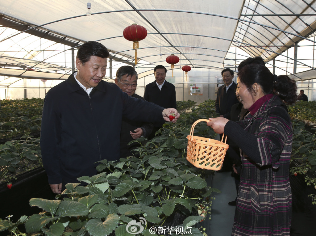 2014年12月13日，习总在江苏南京、镇江考察工作。
