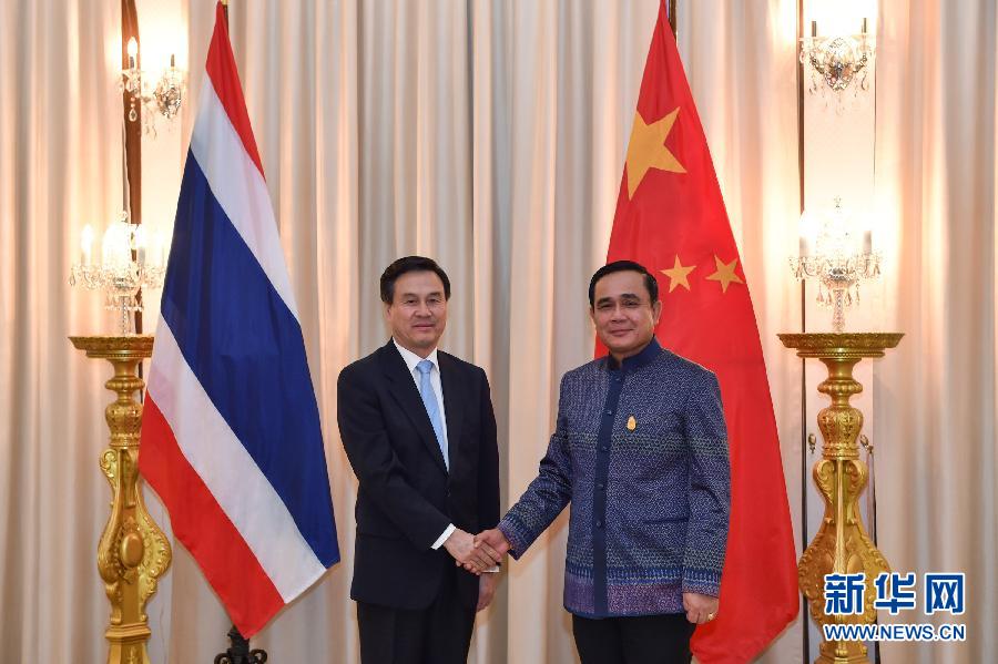 （XHDW）泰国总理巴育会见杨晶